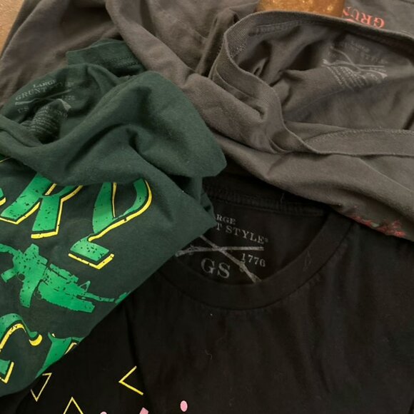 Grunt Style Men’s Tee Bundle of 3 All Size Large - Picture 2 of 8